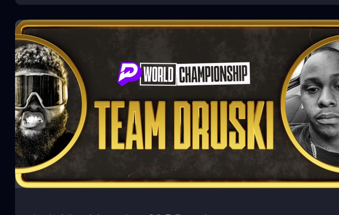 Yoo.  <a href="/PrizePicks/">PrizePicks</a>  I'm rocking with Team <a href="/druski/">DRUSKI</a> for the win