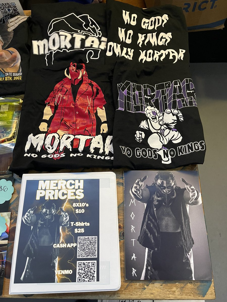 IAMMORTAR's tweet photo. Merch is set up, Venue is sold out , got paid , now let’s have a BANGER!!
#prowrestling #indywrestling #indywrestler #livepro #brewery #iwtv #mortar #mortarrules #wwe #aew #tnawrestling #wrestling #wrestler https://t.co/iPVwsreiXJ