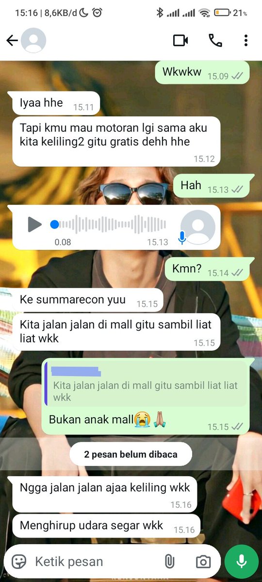 ha_vvii's tweet photo. MINIMAL MIKIR ANJIM KALAUBGK ADA DUIT JGN NGAJAKIN CEWE KELUAR MONYET!!!! GOBLOK https://t.co/JDDhQAXAhp