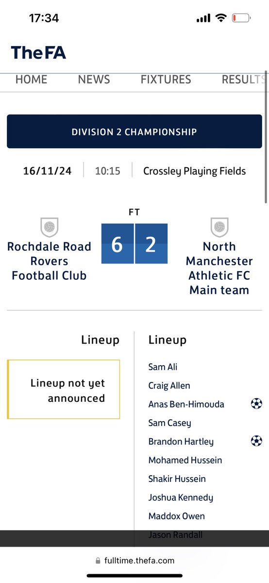 Rochdale Road Rovers FC tweet media