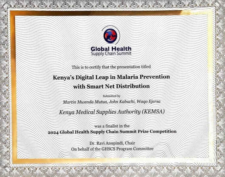 WEjersa's tweet image. It’s a tremendous honor to represent Kenya at the Global Health Supply Chain Summit in Nigeria, where KEMSA’s efforts were recognized on a global stage. 

#ProudMoment #InnovationForHealth