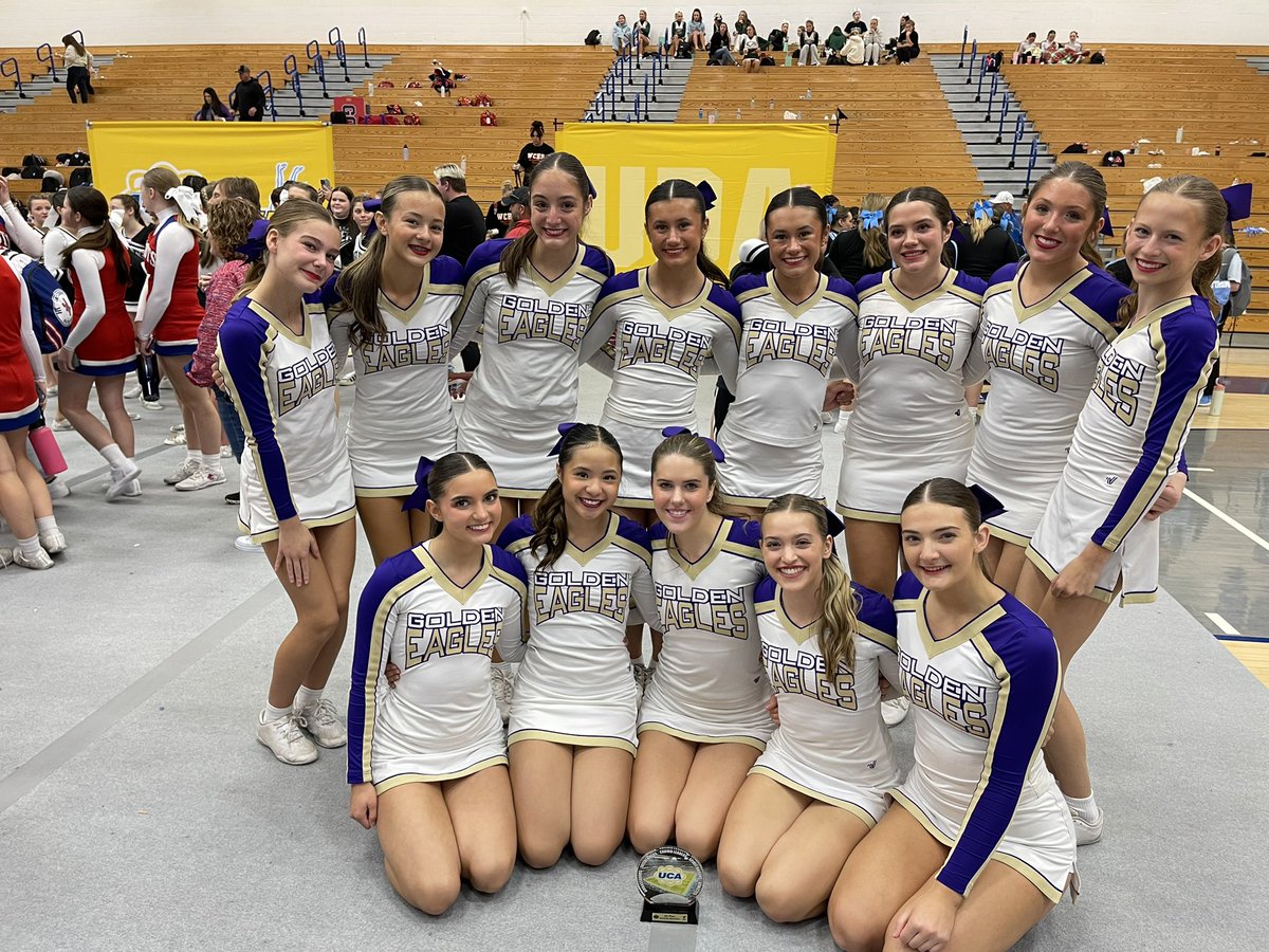GCHS_Athletics's tweet photo. Congratulations to Guerin Catholic Cheerleading who finished 5th at Regionals and received a bid to Nationals! https://t.co/84jkqFklaP