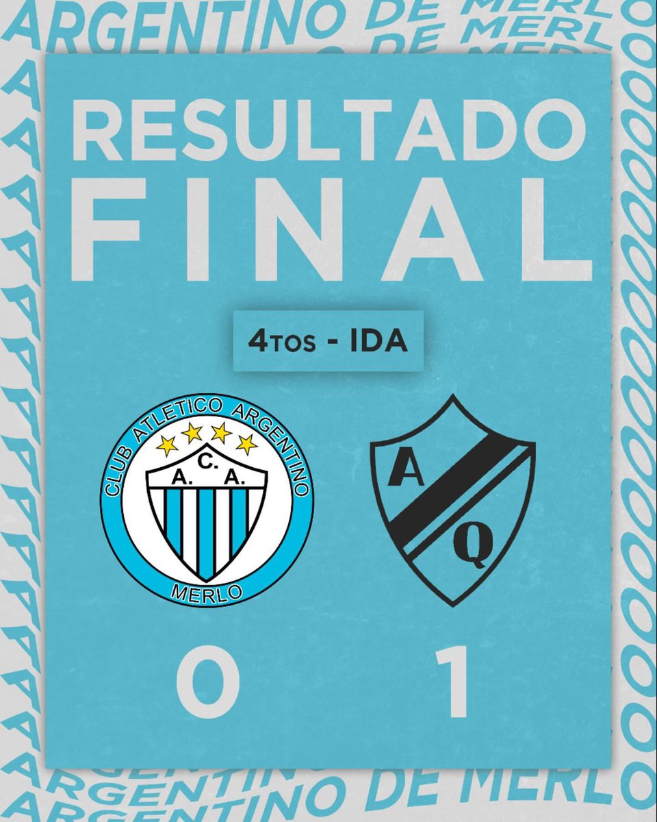 Final del partido 

#Desde1906SomosMerlo