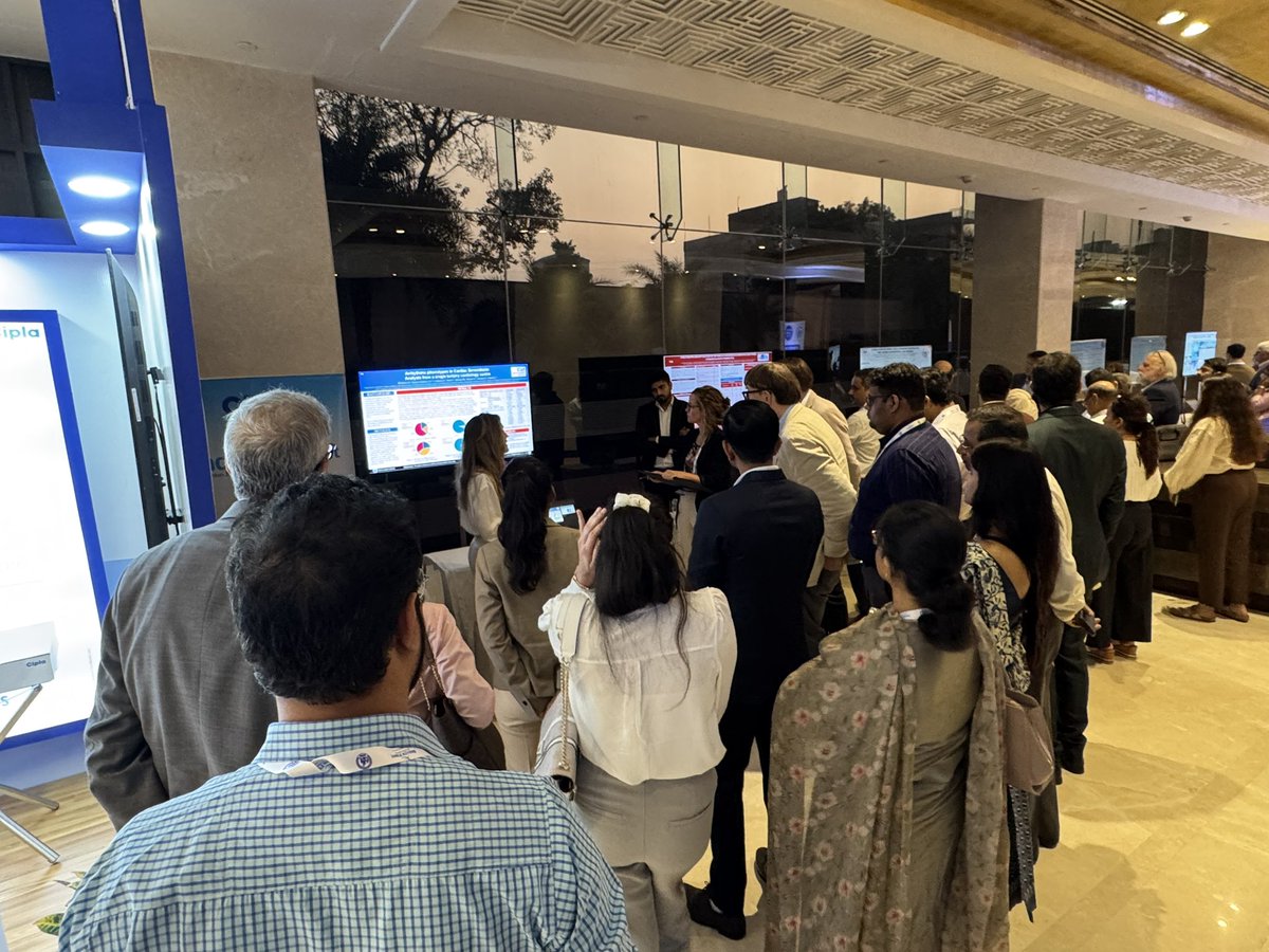 JuanC Quijano-Campos💙 (@jcquijanocampos) on Twitter photo <a href="/g_montrasio/">Giulia Montrasio</a> superbly presenting two posters at #WASOG congress (Agra, India🇮🇳), raising awareness for the role of #CMR and #cardiac device strategy in 🫀 #sarcoidosis
<a href="/NHSBartsHealth/">Barts Health</a>
<a href="/SekhriNeha/">Neha Sekhri</a> <a href="/JCQuijanoCampos/">JuanC Quijano-Campos💙</a> <a href="/cant4nna/">Anna Cantone</a> <a href="/fionakearl/">Fiona</a> <a href="/g_montrasio/">Giulia Montrasio</a> superbly presenting two posters at #WASOG congress (Agra, India🇮🇳), raising awareness for the role of #CMR and #cardiac device strategy in 🫀 #sarcoidosis
<a href="/NHSBartsHealth/">Barts Health</a>
<a href="/SekhriNeha/">Neha Sekhri</a> <a href="/JCQuijanoCampos/">JuanC Quijano-Campos💙</a> <a href="/cant4nna/">Anna Cantone</a> <a href="/fionakearl/">Fiona</a>