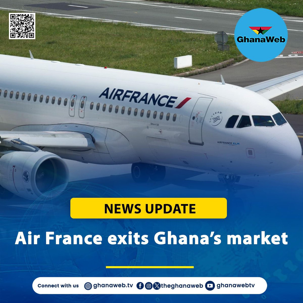ChinasaNworu's tweet photo. Air France has suspended its direct three-times-a-week scheduled passenger service between Paris, France, and Ghana’s capital, Accra.

Me- France is no good for Africa, yes !the British  is bad in terms of their colonial policies in Africa,  Nigeria especially but France  is very mean , they’re holding  many African countries down till date . 

It’s really horrible if you see most of those African countries colonized by France . I pray France shall peacefully leave Africans alone. They have ripped Africans enough .
@real_IpobDOS @AfricanBizMag @_AfricanUnion @MaliMaeci @GUnderground_TV @mfa_russia @MFA_China
