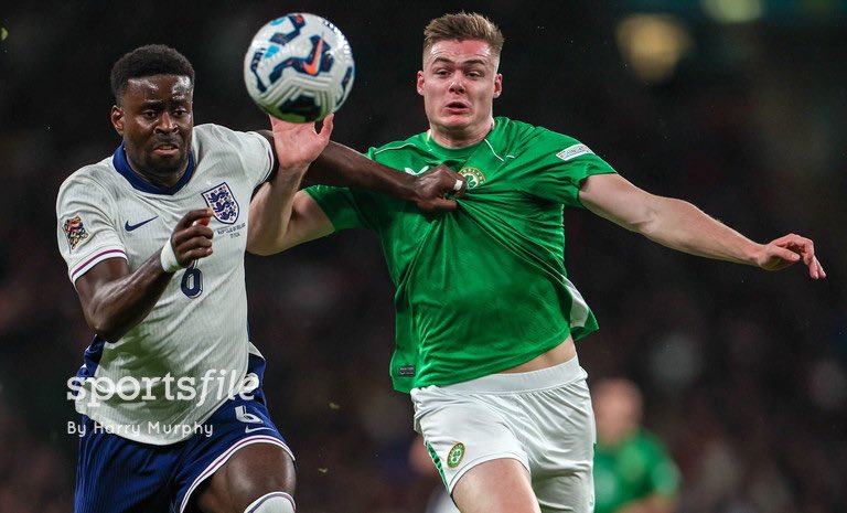 sportsfile (@sportsfile) on Twitter photo Evan Ferguson of Republic of Ireland in action against Marc Guéhi of England during the UEFA Nations League B Group 2 match at Wembley Stadium tonight.
📸 <a href="/harryamurphy/">Harry Murphy</a>
sportsfile.com/more-images/77… Evan Ferguson of Republic of Ireland in action against Marc Guéhi of England during the UEFA Nations League B Group 2 match at Wembley Stadium tonight.
📸 <a href="/harryamurphy/">Harry Murphy</a>
sportsfile.com/more-images/77…