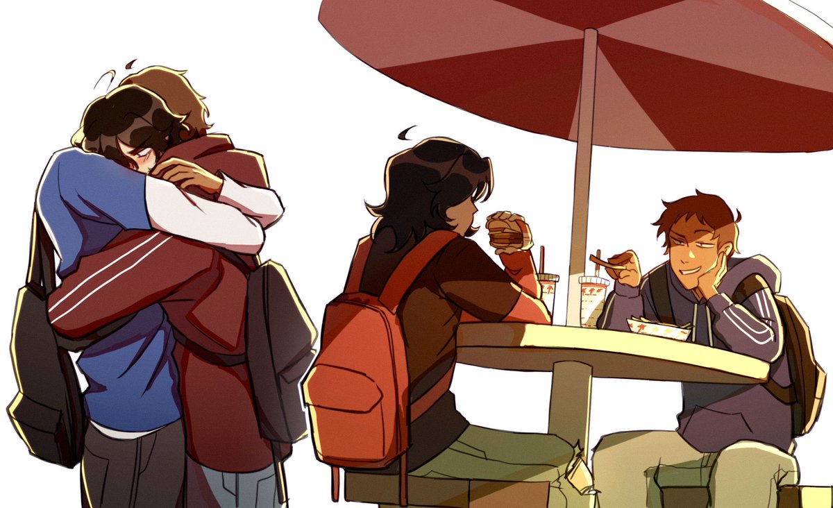 More modern klance drawings #klance #voltron