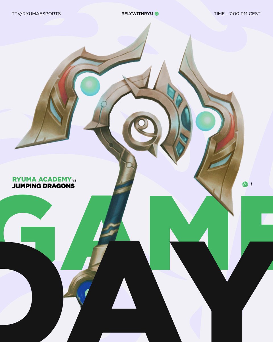 Wir sind live mit unserem Academy Team Matchday gegen Jumping Dragons🔥

🕖 19:00 Uhr
🖥️twitch.tv/marco_ohne_c
#flywithRYU🔥🐉#ryumaesports