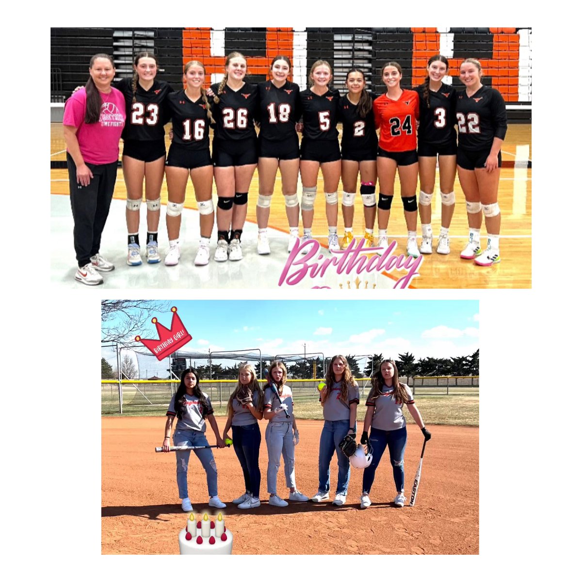 Happy Birthday shoutout to one of our sophomores Emmie Ruiz!  Hope you have a great day!!! 
#FAMILY 🧡🖤🏐🥎