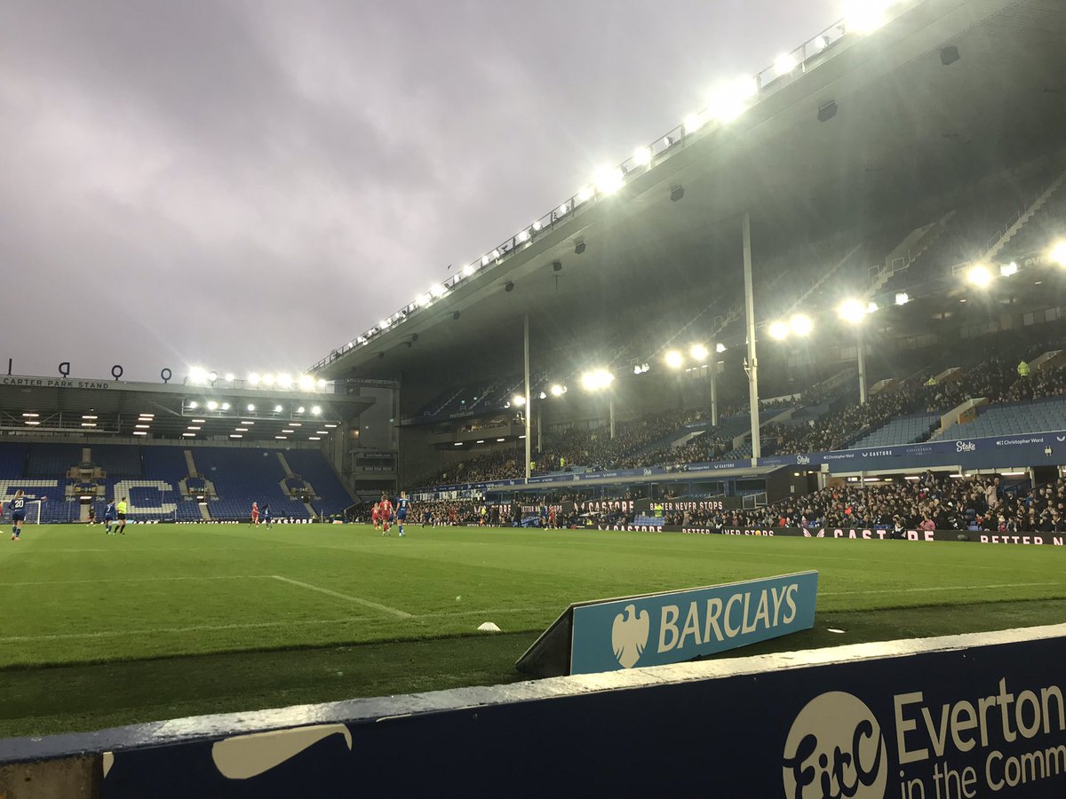 Ground 339
🏆 Women’s Super League
🏟 Goodison Park
💷 £10
Attendance: TBC 
Everton 1
Liverpool 0