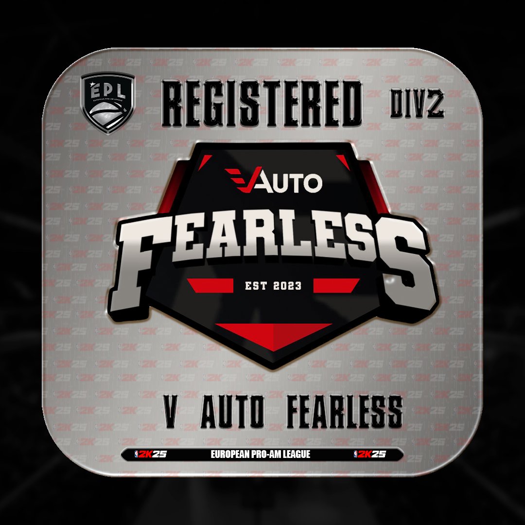 🏀[DIVISION 2]
Welcome <a href="/Fearlessquadit/">Fearless</a> to the EPL - Starz League!⭐

 🇮🇹𝗥𝗼𝘀𝘁𝗲𝗿:
<a href="/llDyego/">DyegoGoHard</a>
<a href="/ayyDilazz/">Dilazz</a>
<a href="/IIKxrmaII/">Karma</a>
<a href="/Enry2k/">Enrico</a>
<a href="/wlfgigio10/">RedBrainGigio</a>
@qDemonG

#RiseAndBall #EPL🏀