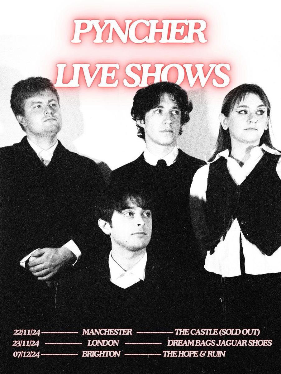 Our schedule for the next couple weeks!!

#NewMusic2024 #London #Brighton