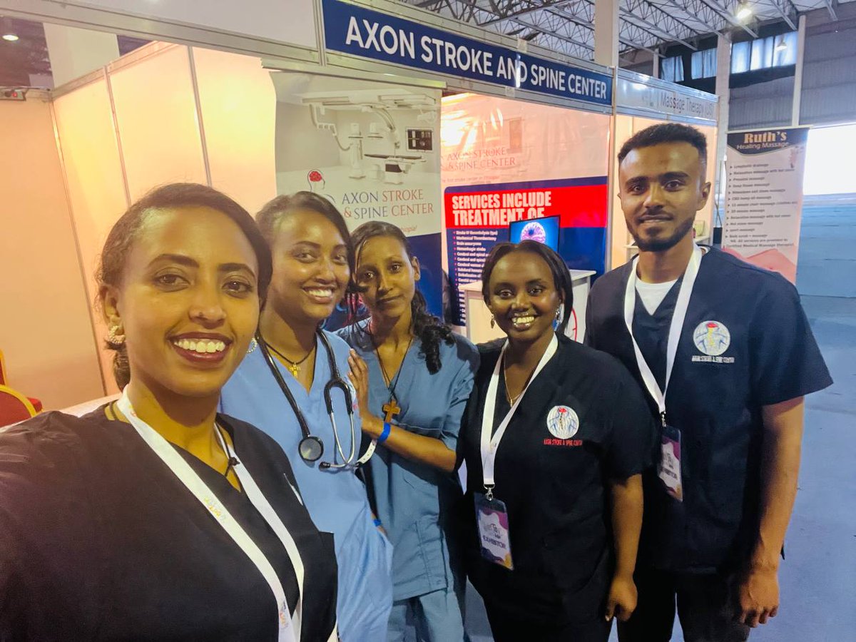 We are truly honored to serve our #community, offering #free BP and RBS checks, #stroke education, and raising awareness to #empowerAddis. Together, we build a healthier future.
<a href="/wondeasa/">Wondwossen Gebreamanuel Tekle</a> <a href="/fasikayo/">fasika</a> <a href="/Samuel_M251/">Samuel M</a> <a href="/SamuelTsegaw3/">Samuel Tsegaw</a>
#AxonStrokeAndSpineCenter 
#EmpowerAddis2024