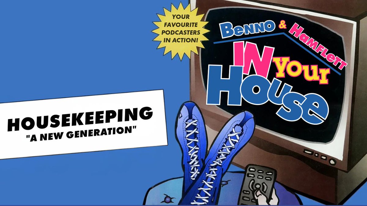 LAUNCHING DECEMBER 1ST - A new podcast from me &amp; <a href="/MichaelHamflett/">Michael Hamflett</a> as we review every WWF In Your House from the bust, back to the boom! 

Subscribe NOW on Spotify &amp; YouTube for exclusive access to our preview episode "Housekeeping" as we explain it all!