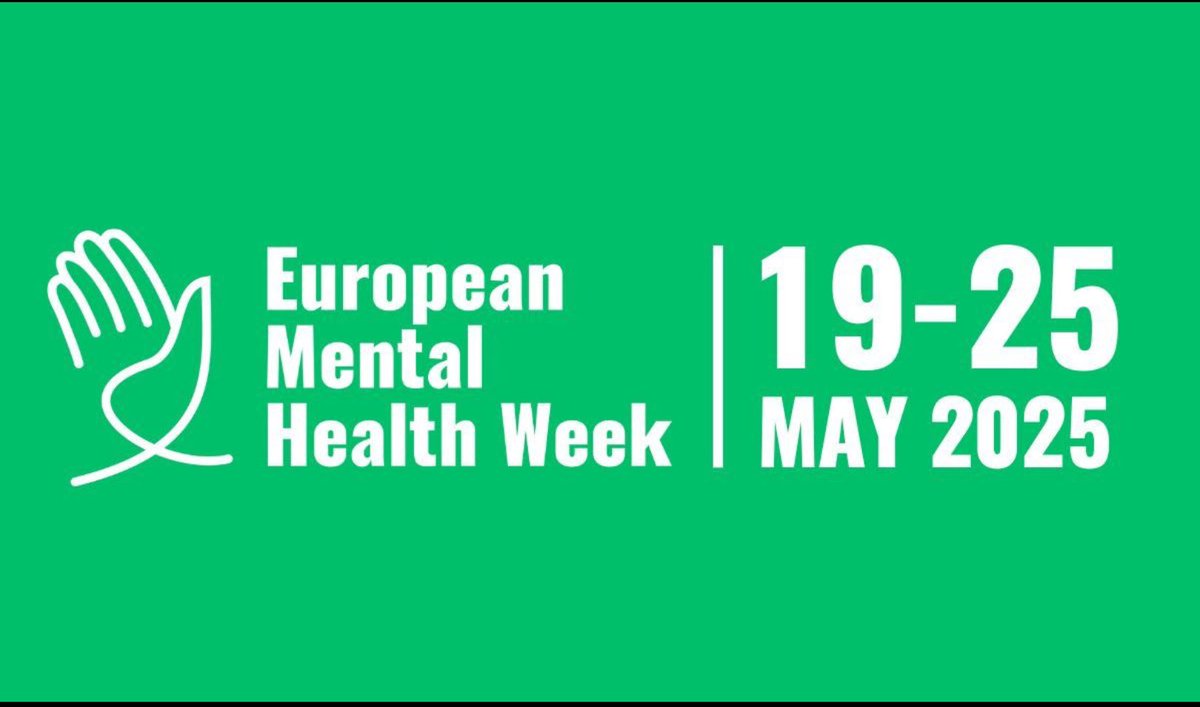 The European Mental Health Week is a European initiative that aims to raise awareness about the importance of mental health in our everyday lives. Set up and run by Europe’s largest independent mental health NGO Mental Health Europe the 7th edition.