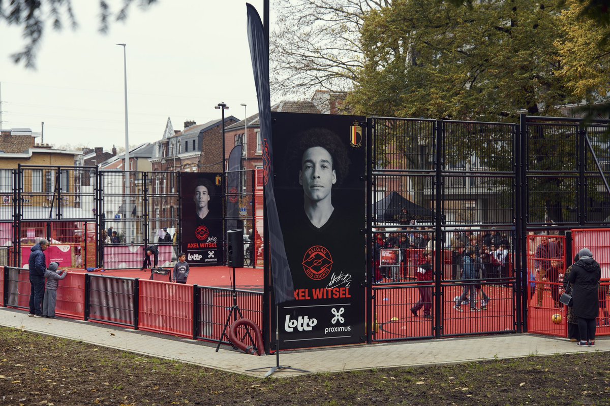 Axel Witsel (@axelwitsel28) on Twitter photo Today was a very special moment for me, to open the Belgian Red Court, in Liège 🇧🇪 I’m proud to give back to the place where it all began and I hope to inspire the next generation of footballers to follow their dreams. Thank you to everyone who supported this project 🙏🏽❤️ Today was a very special moment for me, to open the Belgian Red Court, in Liège 🇧🇪 I’m proud to give back to the place where it all began and I hope to inspire the next generation of footballers to follow their dreams. Thank you to everyone who supported this project 🙏🏽❤️