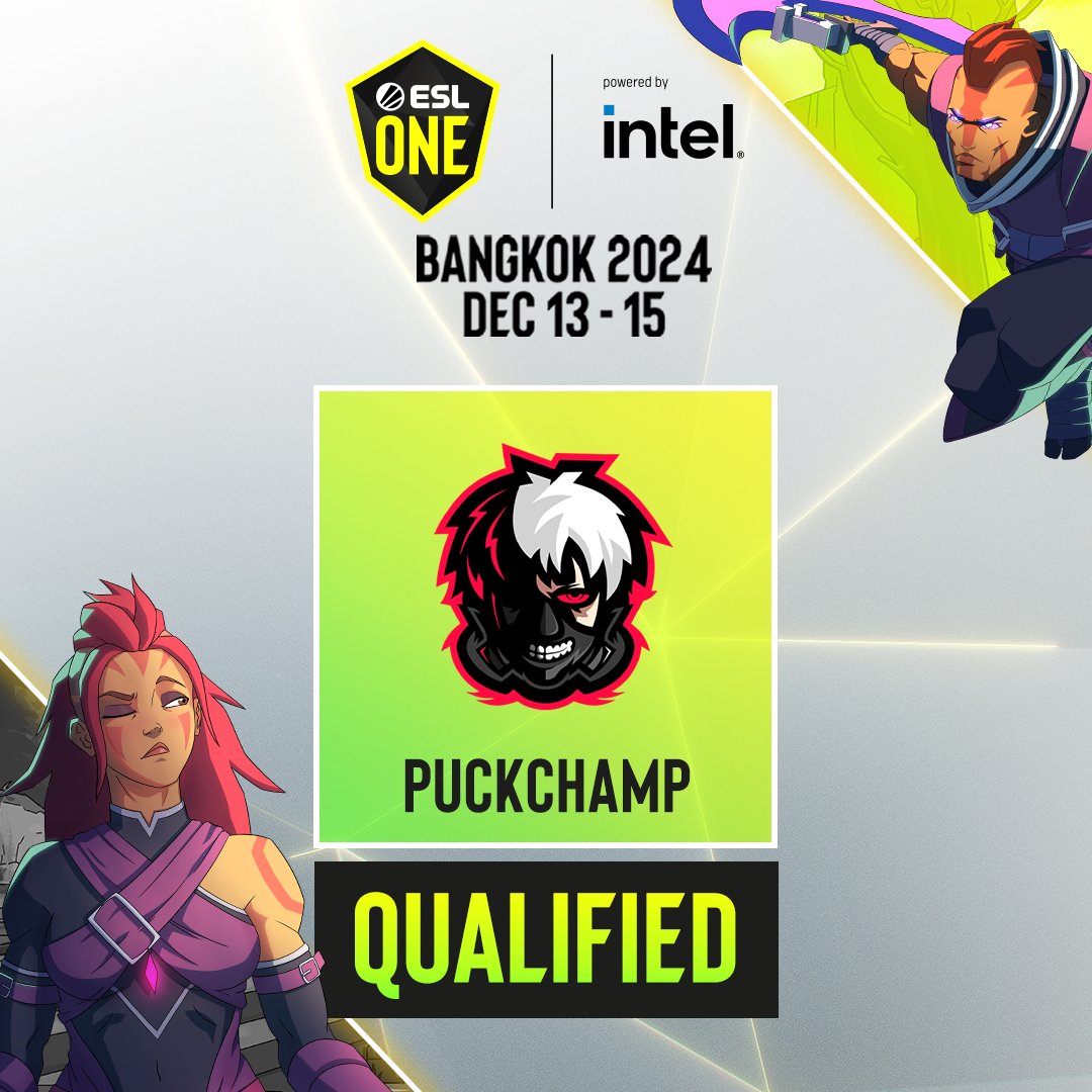 With an incredible run through the Lower Bracket, <a href="/PuckChampOffic/">PuckChamp</a> have earned their place at #ESLOne Bangkok! 🤜🤛

#RoadToEWC