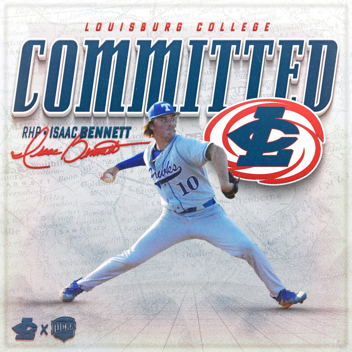 Isaac_Bennett10's tweet photo. Roll Canes ❤️💙 #blessed @blakeherring25 @MattTullock15 @LCbaseballnews https://t.co/jiHp9jaRxx
