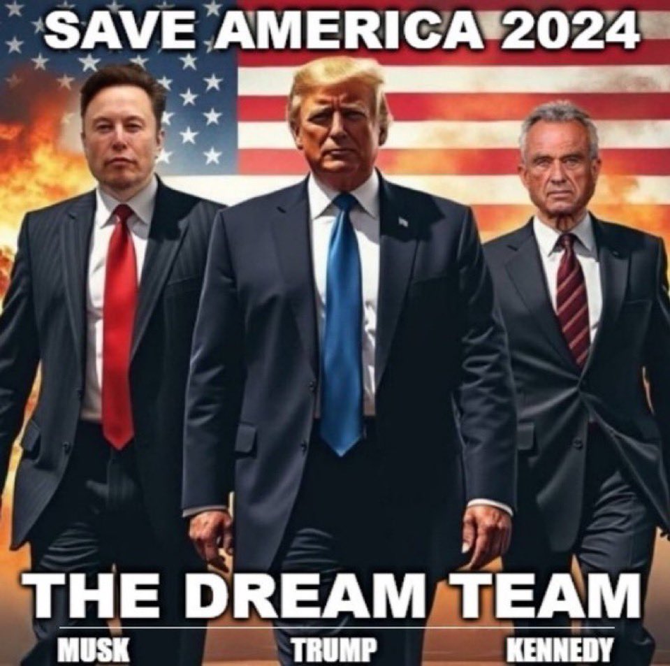 <a href="/realDonaldTrump/">Donald J. Trump</a> THE REAL AVENGERS WERE AT UFC 309. AMERICA IS BACK. 🇺🇸🇺🇸🇺🇸🇺🇸