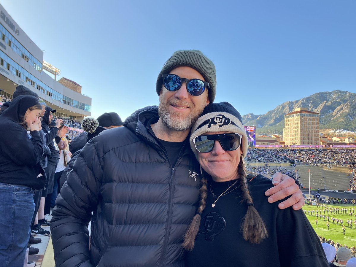 KathrynWeimann's tweet image. Thank you Coach @DeionSanders It truly is #BiggerthanFootball During my health journey sometimes  I want to give up. But @CUBuffsFootball keep me believing and fighting. Grateful for the new friends I meet along the way. #SkoBuffs @CUaunties @MadTitan303 @baseballdriven_