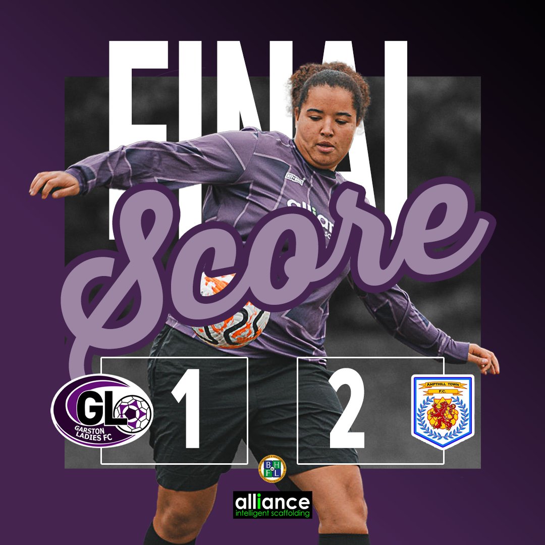Proper gutted with that.

Said before the game, it's as easy to get into winning habits as easy as it is to get into losing habits. Last season, we win that hands down. I know we can turn it around 👊⚽💜

#GLFCFirsts | <a href="/GarstonLadiesFC/">Garston Ladies FC 💙</a>