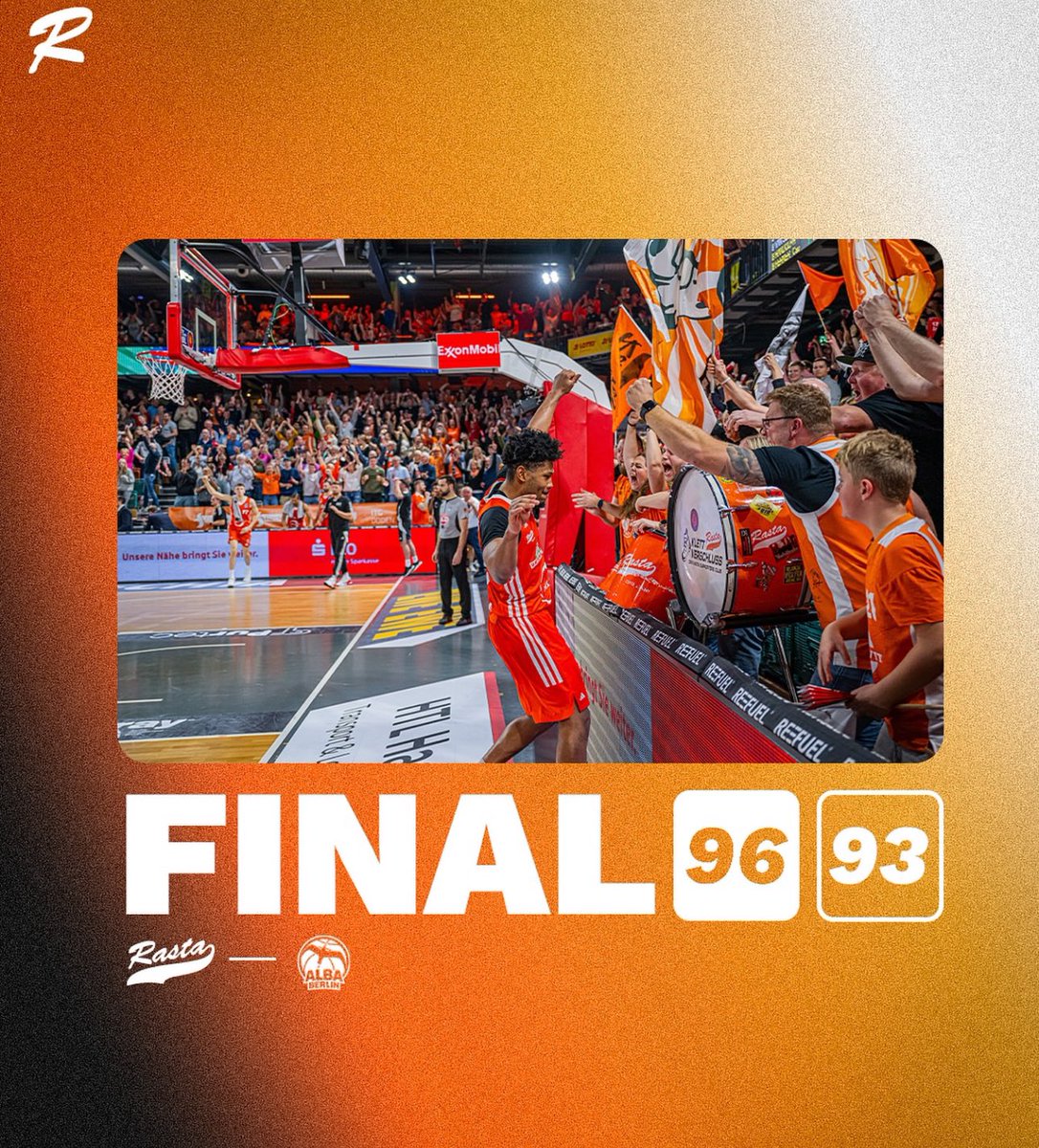 Was eine tolle Pati 🧡 schön das ihr da wart <a href="/albaberlin/">ALBA BERLIN</a> 🧡🏀