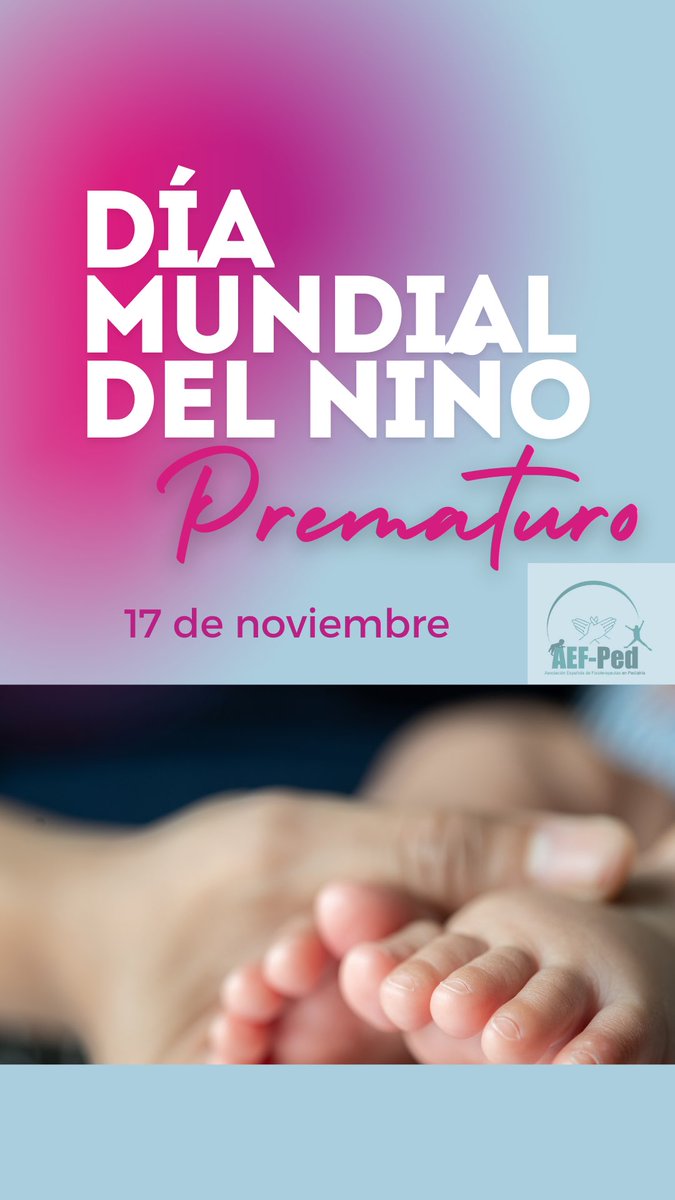 17 de noviembre, Día Mundial del Niño Prematuro. 
Hoy celebramos el coraje que los impulsa a seguir adelante💙. 
Desde la fisioterapia pediátrica, transformamos sus primeras batallas en movimientos llenos de vida ✨. 
No olvidemos, que cada pequeño movimiento, es un gran paso💪🏼.