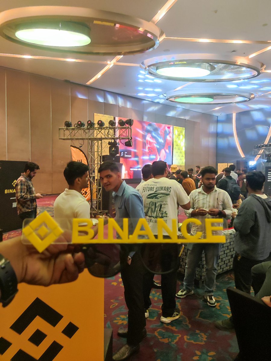 nad5x's tweet photo. Today Binance Event in Delhi
#BinanceIndia24 #Binance #BinanceSupermeetup
#BinanceEvent #India #BinanceIndia #Delhi https://t.co/ugUIjGTgkM
