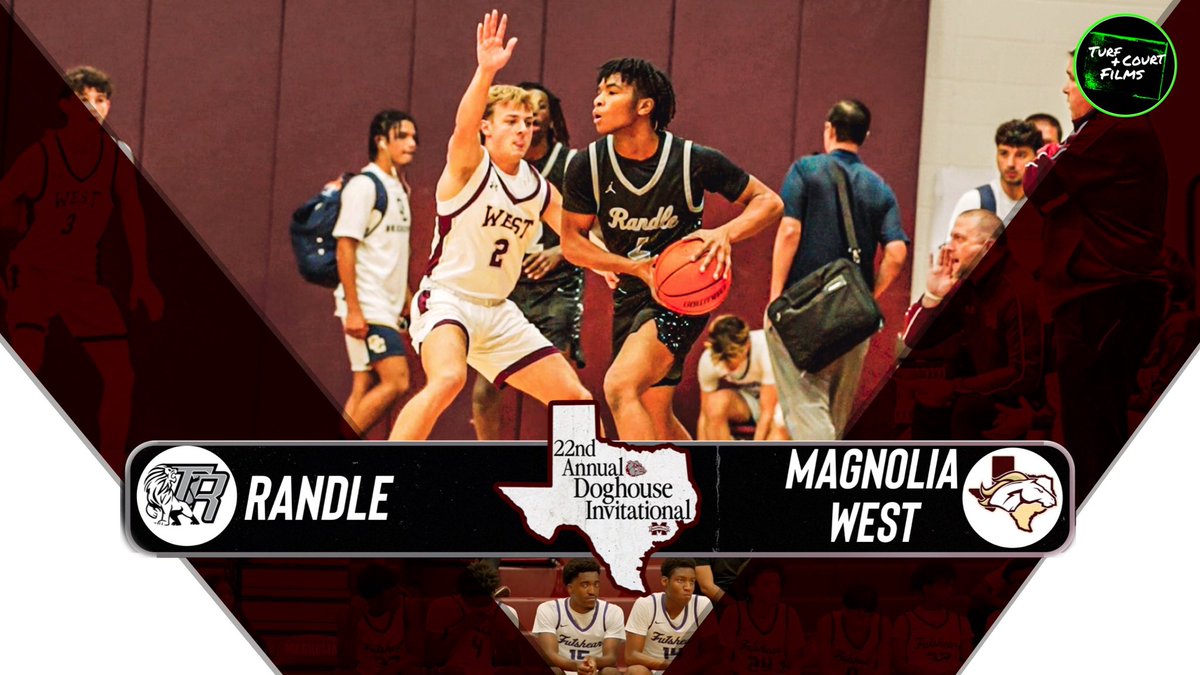 Turf & Court Films (@turfandcourt) on Twitter photo 💥Watch Recap ⬇️
🏀 #DoghouseInvitational
📚 Randle vs Magnolia West
youtu.be/CC3TUpDkf_M
#highschoolbasketball #basketball
<a href="/RandleHoops/">Randle Boys Basketball</a> <a href="/MWHS_BoysBB/">Magnolia West Boys Basketball</a> <a href="/MagISDAthletics/">Magnolia ISD Athletics</a> <a href="/MagBasketball/">Magnolia Basketball</a> <a href="/bigsloan32/">Marcus Sloan</a> <a href="/RayMeach/">ℝ𝕒𝕪 𝕄𝕖𝕒𝕔𝕙</a> <a href="/djones8301/">Doug Jones</a> <a href="/RcsSports/">Jim Hicks</a> <a href="/GradyMajors/">Grady Majors</a> <a href="/CThaProphet24/">Alex Y</a> <a href="/GASOMass/">Ryan Massad 🔎</a> 💥Watch Recap ⬇️
🏀 #DoghouseInvitational
📚 Randle vs Magnolia West
youtu.be/CC3TUpDkf_M
#highschoolbasketball #basketball
<a href="/RandleHoops/">Randle Boys Basketball</a> <a href="/MWHS_BoysBB/">Magnolia West Boys Basketball</a> <a href="/MagISDAthletics/">Magnolia ISD Athletics</a> <a href="/MagBasketball/">Magnolia Basketball</a> <a href="/bigsloan32/">Marcus Sloan</a> <a href="/RayMeach/">ℝ𝕒𝕪 𝕄𝕖𝕒𝕔𝕙</a> <a href="/djones8301/">Doug Jones</a> <a href="/RcsSports/">Jim Hicks</a> <a href="/GradyMajors/">Grady Majors</a> <a href="/CThaProphet24/">Alex Y</a> <a href="/GASOMass/">Ryan Massad 🔎</a>