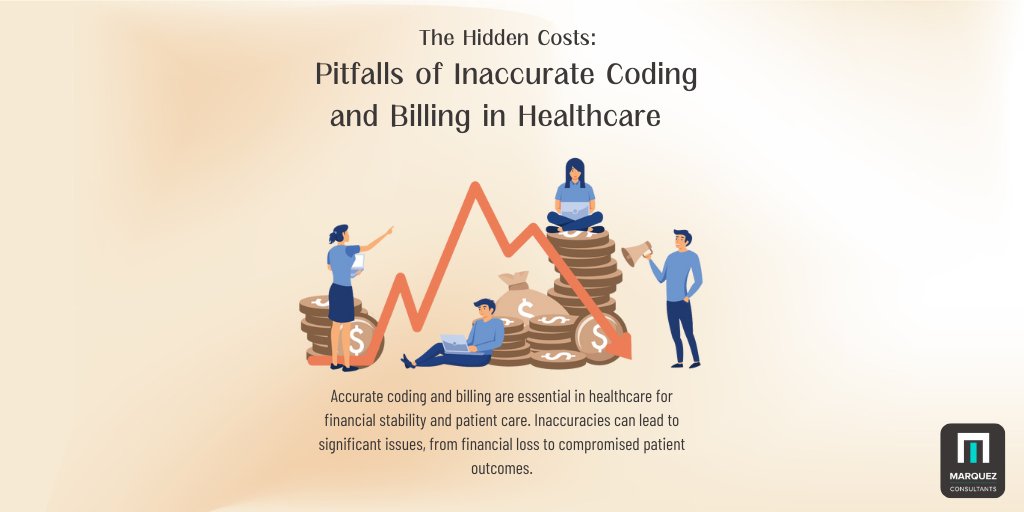 MConsultantsllc's tweet image. 🔍Discover how inaccurate coding and billing can impact healthcare! From financial losses to compromised care, learn the pitfalls and how to avoid them. 💡
#HealthcareAccuracy
#BillingMistakes
#CodingErrors
#PatientCare
#MedicalBilling