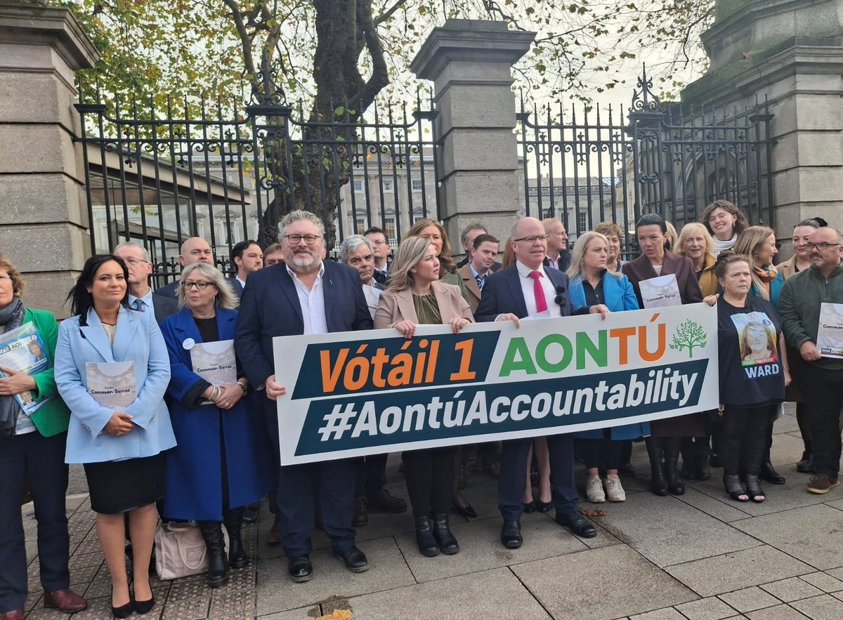 AislingAon's tweet photo. Some pics from @AontuIE Candidate Launch
#TeamCommonSense
#AontúAccountability
For common sense, accountability and politicians who will truly represent you in Dáil Éireann...
Vote Number 1 Aontú on Friday 29th November.
#VoteAontú #GE24 https://t.co/a5TCy7aOYp