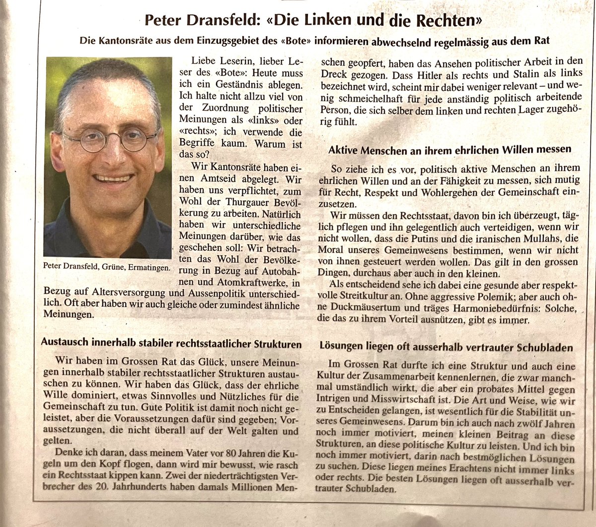 peterdransfeld's tweet photo. Ein paar Gedanken zum Wesen der Politik… https://t.co/7chhNFpx63