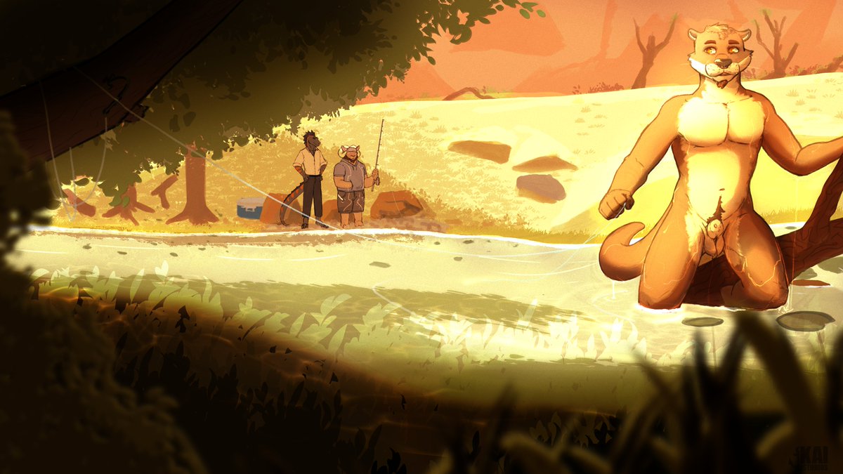 KaiShitsumon's tweet photo. Do you remember this scene?

Commission completed for @JosHuaTheFox

(I think Chace is getting better and better XD) https://t.co/CVpCN2Qwic