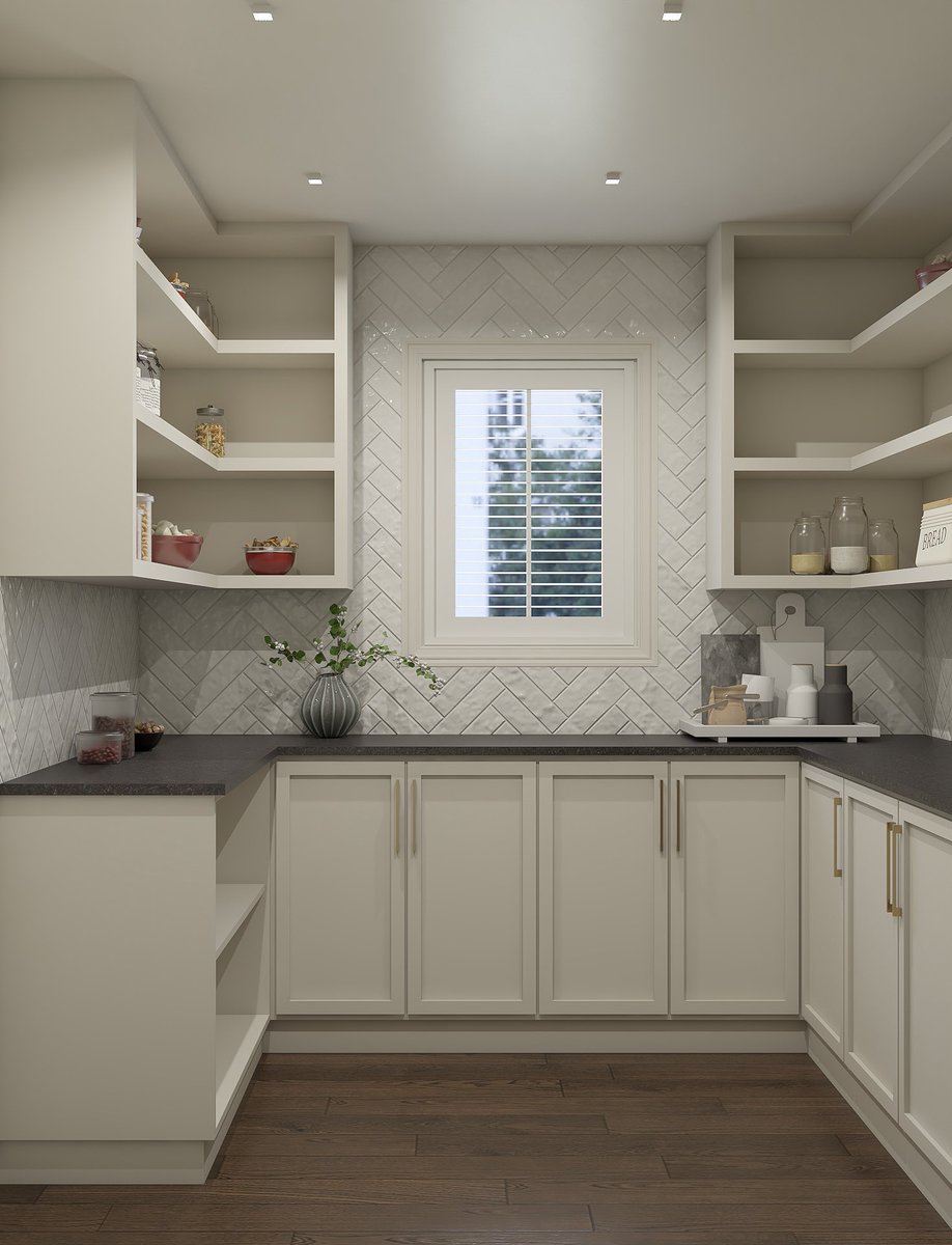 gabi_sperry's tweet image. It’s the Rendering Phase for this upcoming Pantry Remodel where the goal is for it to feel like an extension of the Kitchen 
#gabisperry #renderings #designphase
