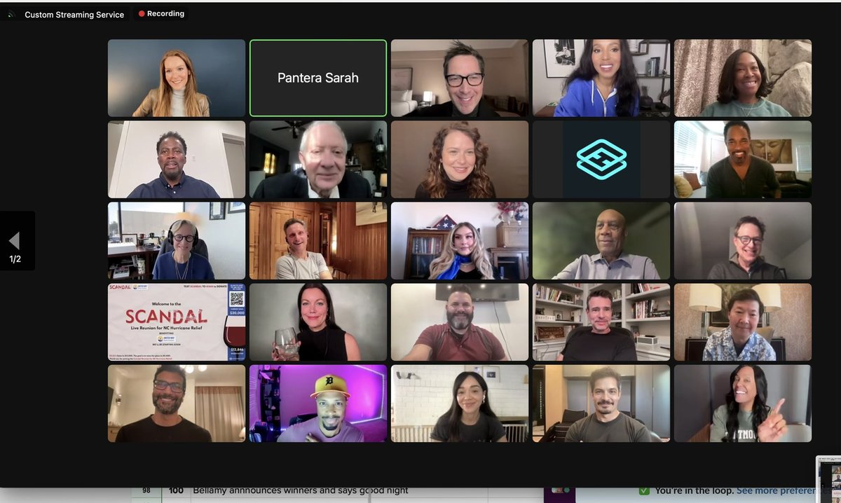JasonWGeorge's tweet image. Lookin for something to do for the next couple hours?
Me too
So I decided to hang out with my friends from the #cast of #Scandal
The Scandal Virtual Reunion and Script Reading is LIVE NOW!
Join us all here! Link in bio. pages.hovercast.live/scandal/join ()