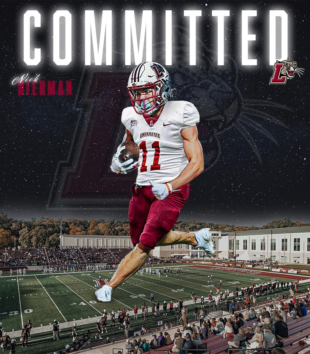 Nick Bierman (@nick_bierman_) on Twitter photo I am excited to announce that I will be continuing my academic and athletic career at Lafayette College! Thank you to my family and all of my coaches, trainers and teammates who have helped and encouraged me along the way! #ClimbTheHill #RollPards <a href="/Coach__Trox/">John Troxell</a> <a href="/CoachRoeder/">Ryan Roeder</a> I am excited to announce that I will be continuing my academic and athletic career at Lafayette College! Thank you to my family and all of my coaches, trainers and teammates who have helped and encouraged me along the way! #ClimbTheHill #RollPards <a href="/Coach__Trox/">John Troxell</a> <a href="/CoachRoeder/">Ryan Roeder</a>