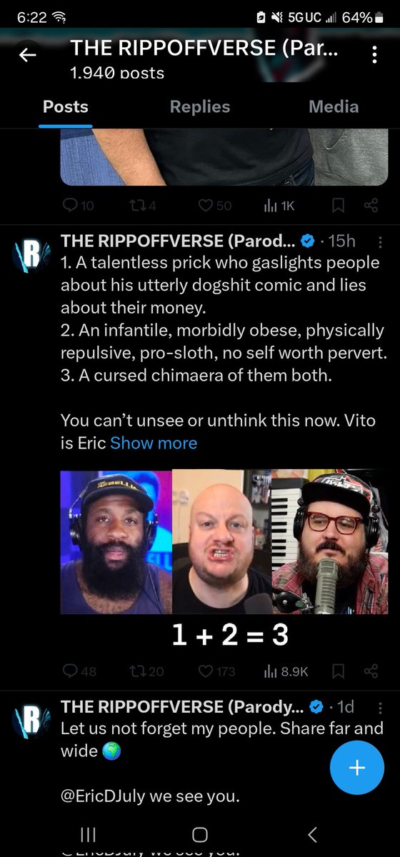 RenownedZ3r0's tweet photo. Remember folks, this Bitch made individual is still crying about people behind a block about people who are more successful than him as in Eric and Az.
As for Vito, #WhenIsSuperkiller
This guy looks like a turtle and is a glorified stunt man. https://t.co/yltvk35N4C