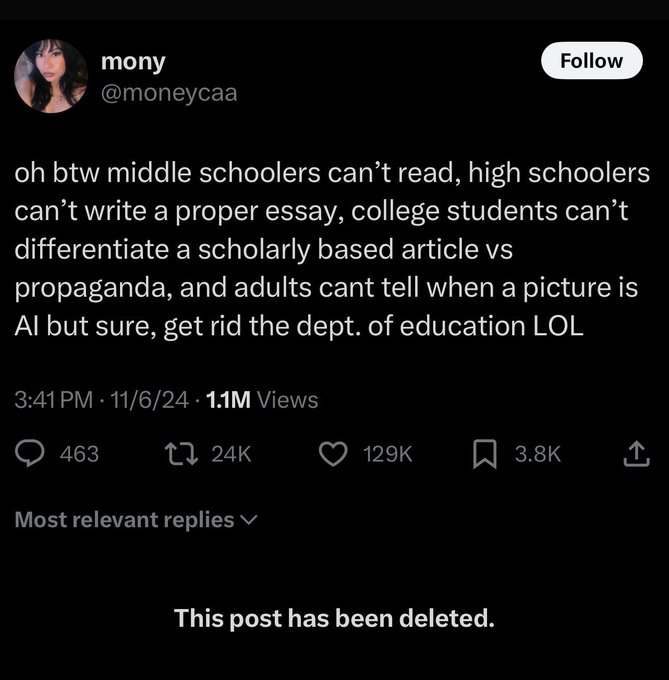 DefiantLs's tweet image. The self own here is glorious.