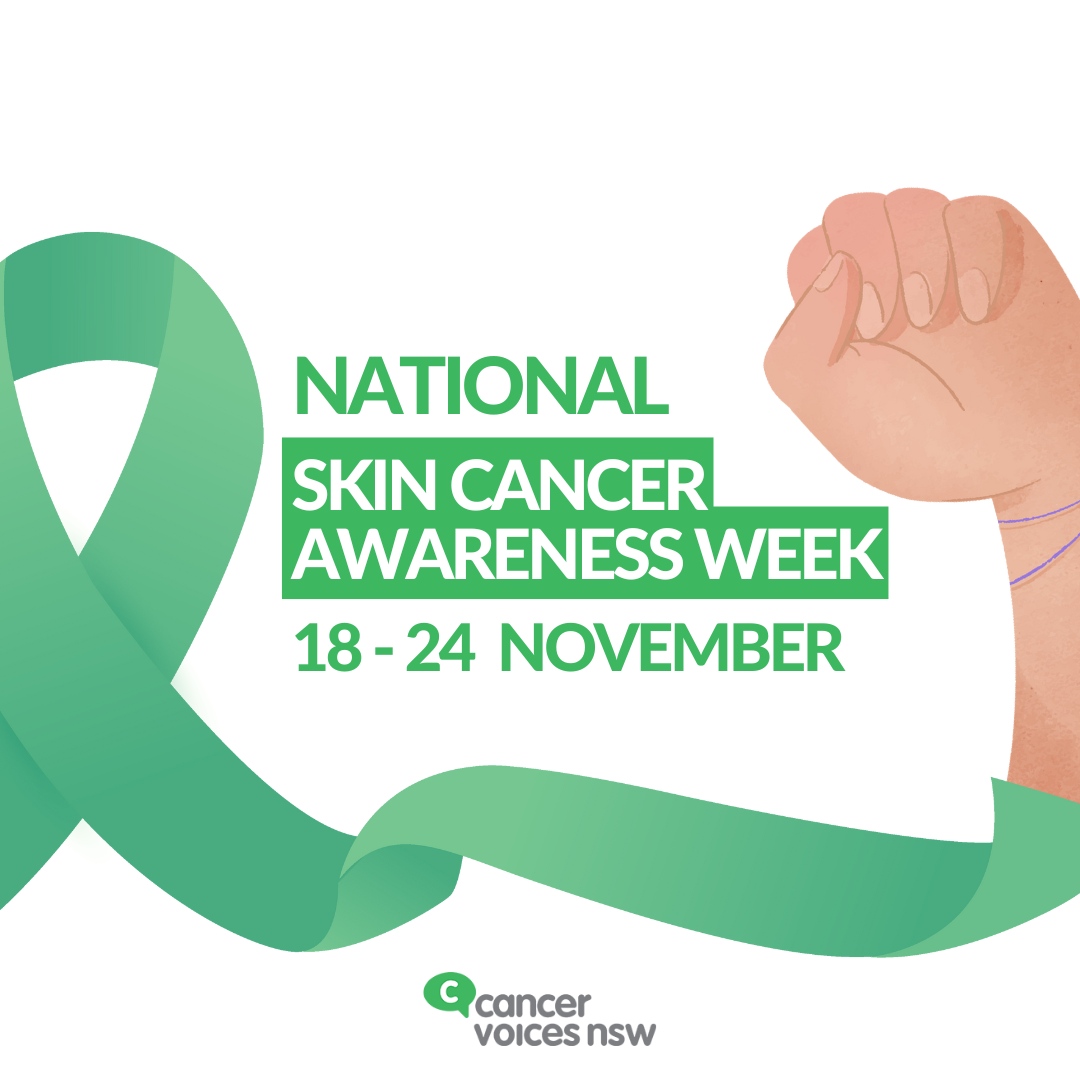 CancerVoicesNSW's tweet photo. It’s National Skin Cancer Action Week (17-23 Nov) 🌞 With 2 in 3 Aussies diagnosed in their lifetime, sun protection is essential. Slip, slop, slap, seek, and slide to stay safe! 💛

Learn more: https://t.co/JGvU8LOjew

#CancerVoicesNSW #SkinCancerActionWeek https://t.co/Yk3uQR155i