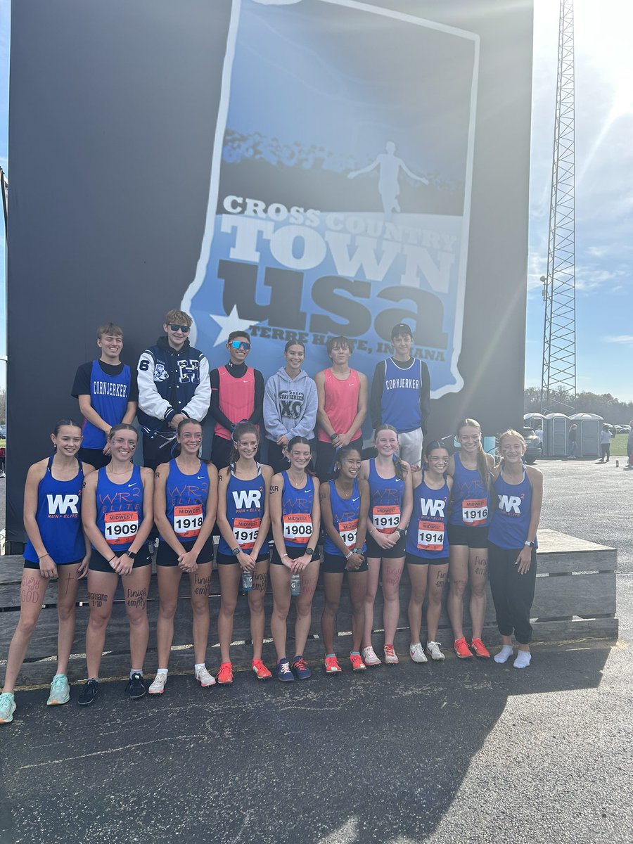 WR2 HS Girls finishing 7th in the combined open division.  Not a bad day….7th out of 64 teams!