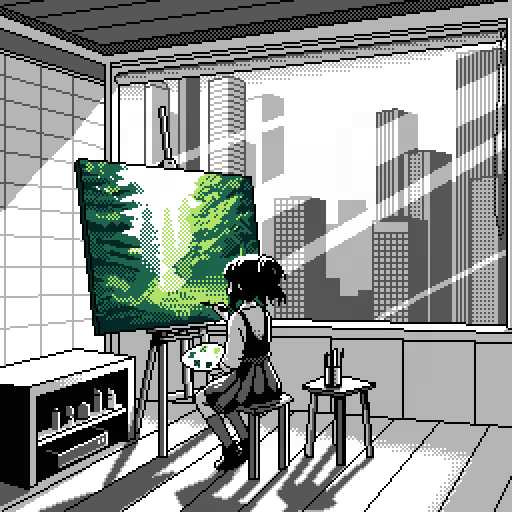 Viino_hamu86's tweet photo. 森。
#pixelart #ドット絵 https://t.co/NLOqF4iWjf