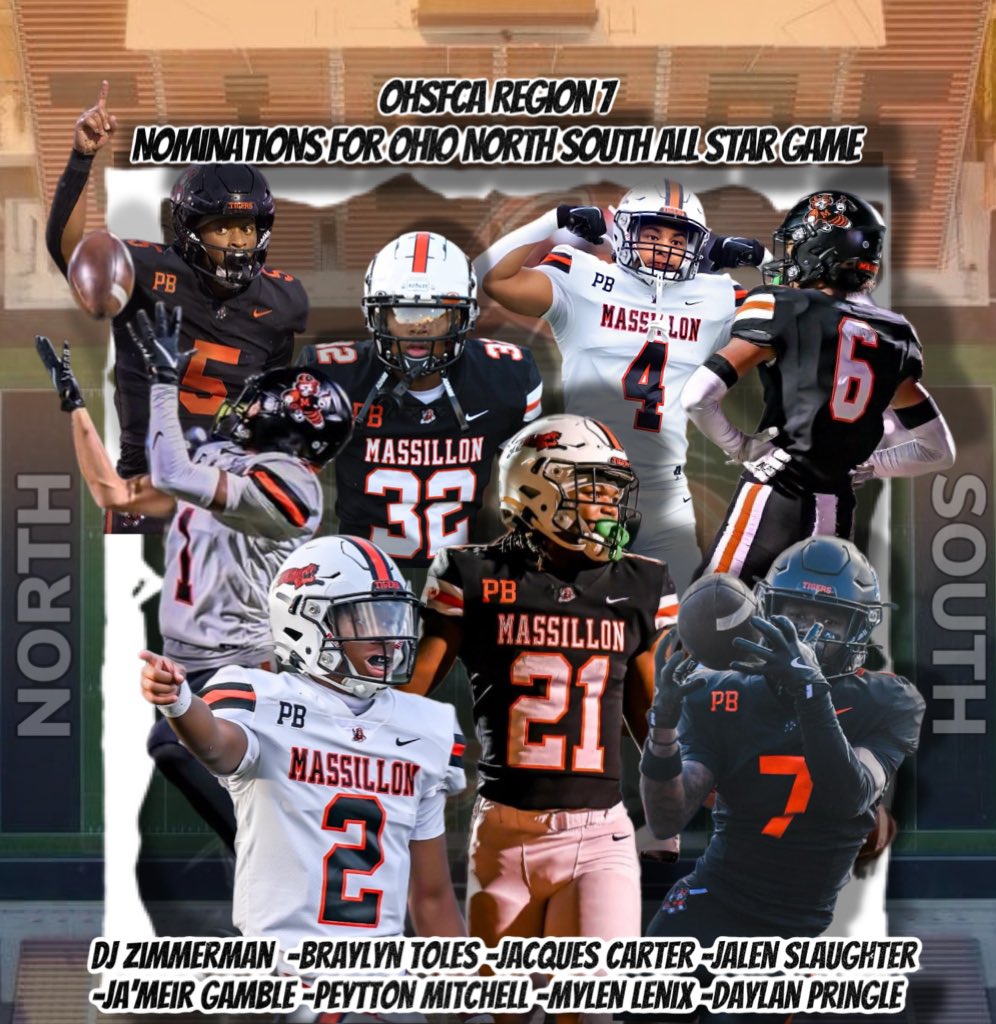 <a href="/ohsfca/">OHSFCA</a> Region 7 OHIO NORTH SOUTH ALL-STAR GAME Nominations #TIG