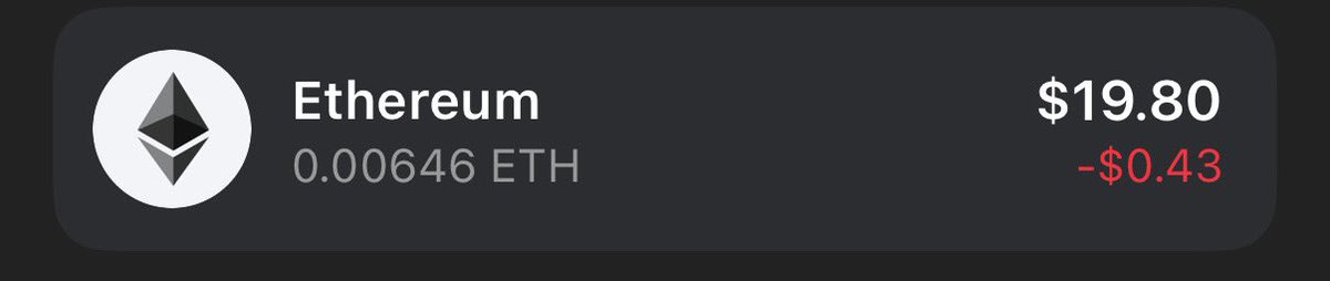 Giving away this shitcoin called "Ethereum" ($20 worth)
really needs a CTO after the price being so shit and devs dumping.

How to enter?

1. Follow me
2. Like the post
3. Retweet this post
4. Tag a friend. 
5. Pray that u win this shit

ends in 30 hours ish

Also join my Free