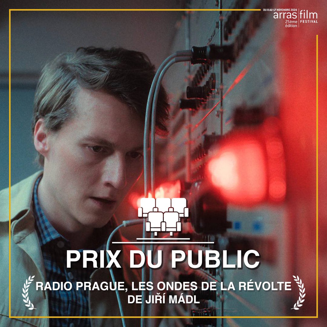 PRIX DU PUBLIC

🏆 Vous avez élu RADIO PRAGUE, LES ONDES DE LA RÉVOLTE de Jiri Madl, Prix du Public 2024 !

Le distributeur français du film reçoit une dotation de 6 000 € offerte par le département du Pas-de-Calais.

#ArrasFilm2024
<a href="/pasdecalais62/">pasdecalais62</a>
