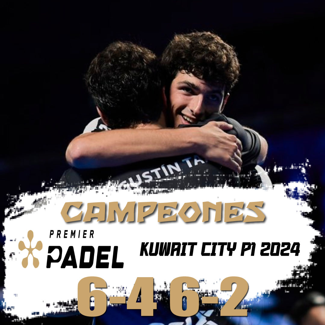 PsiqueDelPadel's tweet photo. 🏆 CAMPEONES del PREMIER PADEL Kuwait City P1 2024 🏆 

✅ Coello &amp; Tapia 
❌ Supaczuk &amp; Yanguas 

📝 6-4 / 6-2

#padel #pádel #noticias #padelfip #premierpadel #premierpadelkuwaitp1 https://t.co/Bh3KeXz7Nj
