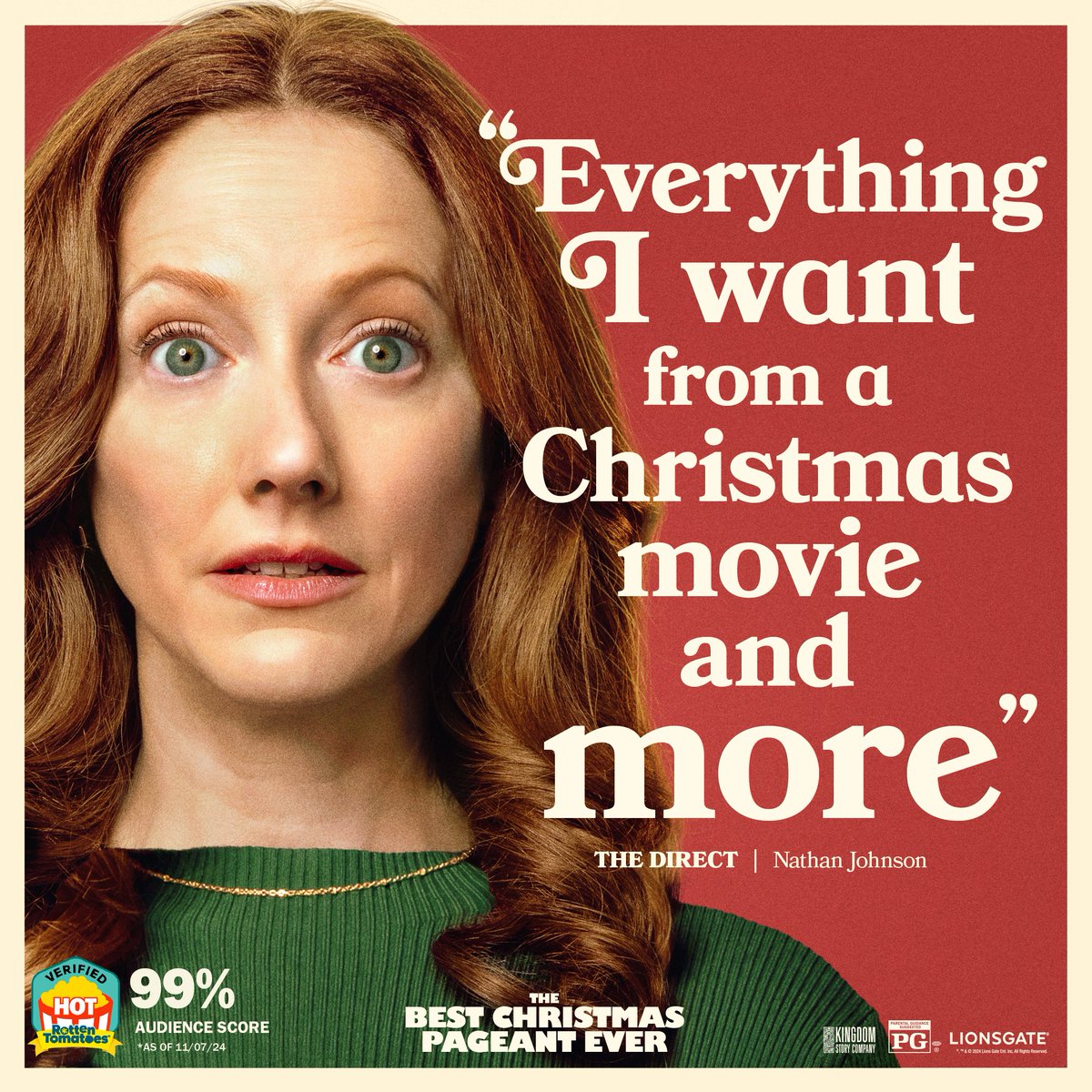 BCPEMovie's tweet photo. Christmas season is officially here &amp; critics are loving it! Watch the #BestChristmasPageantEver - now playing in theaters! 🌟🎁 https://t.co/JN6mgsaWmZ