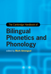 PAMLab at CityU (@pamlab_cityu) on Twitter photo Congrats to Prof. <a href="/CharlesBChang/">Charles B. Chang</a> on his chapter w/ Dr. Esther de Leeuw in The <a href="/CambridgeUP/">Cambridge University Press</a> Handbook of Bilingual #Phonetics & #Phonology! 🤩📖
"Phonetic and phonological L1 attrition and drift in bilingual speech" doi.org/10.1017/978100…
#Bilingualism <a href="/BULinguistics/">BU Linguistics</a> <a href="/unil/">Université de Lausanne</a> Congrats to Prof. <a href="/CharlesBChang/">Charles B. Chang</a> on his chapter w/ Dr. Esther de Leeuw in The <a href="/CambridgeUP/">Cambridge University Press</a> Handbook of Bilingual #Phonetics & #Phonology! 🤩📖
"Phonetic and phonological L1 attrition and drift in bilingual speech" doi.org/10.1017/978100…
#Bilingualism <a href="/BULinguistics/">BU Linguistics</a> <a href="/unil/">Université de Lausanne</a>