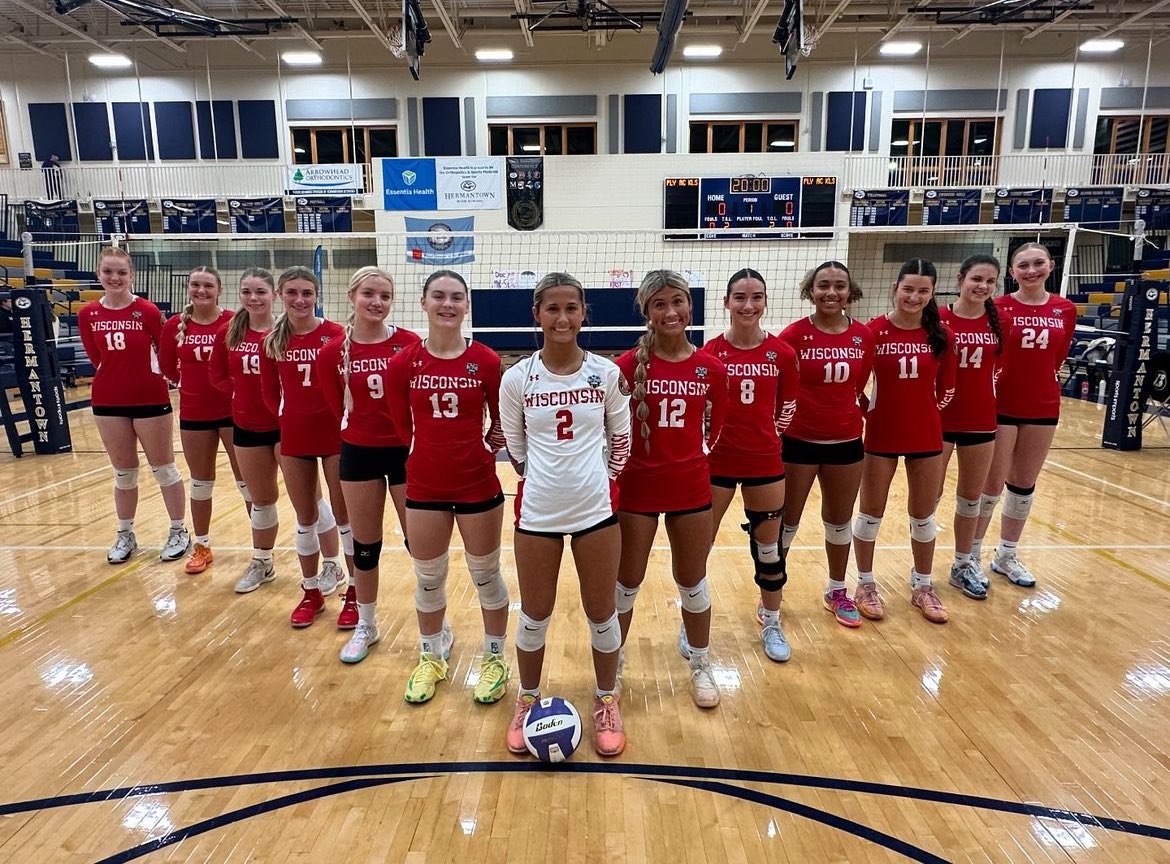 Fortunate last week to cap off senior season with a win at NW Wisconsin vs NE Minnesota Essentia Health All-Star Volleyball Game with <a href="/hudsonvball/">HudsonRaidersVolleyball</a> teammate <a href="/EllieGraceBurns/">Ellie Burns</a> , been a great 4 year run! Thank you @kernkompany @essentiahealth
