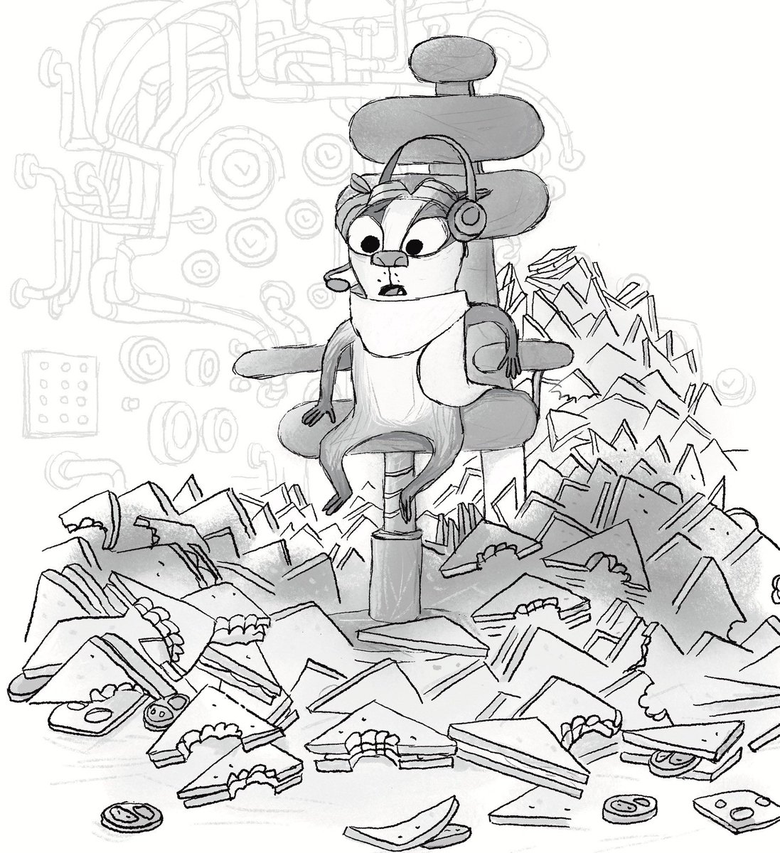 NiciGregory's tweet photo. Lulu Whifferton-Rear faces peril in @Susannah_Lloyd ‘s funny adventure ‘Badgers are GO!’ 

#middlegradebooks #davidficklingbooks https://t.co/XqO2gGK8bE