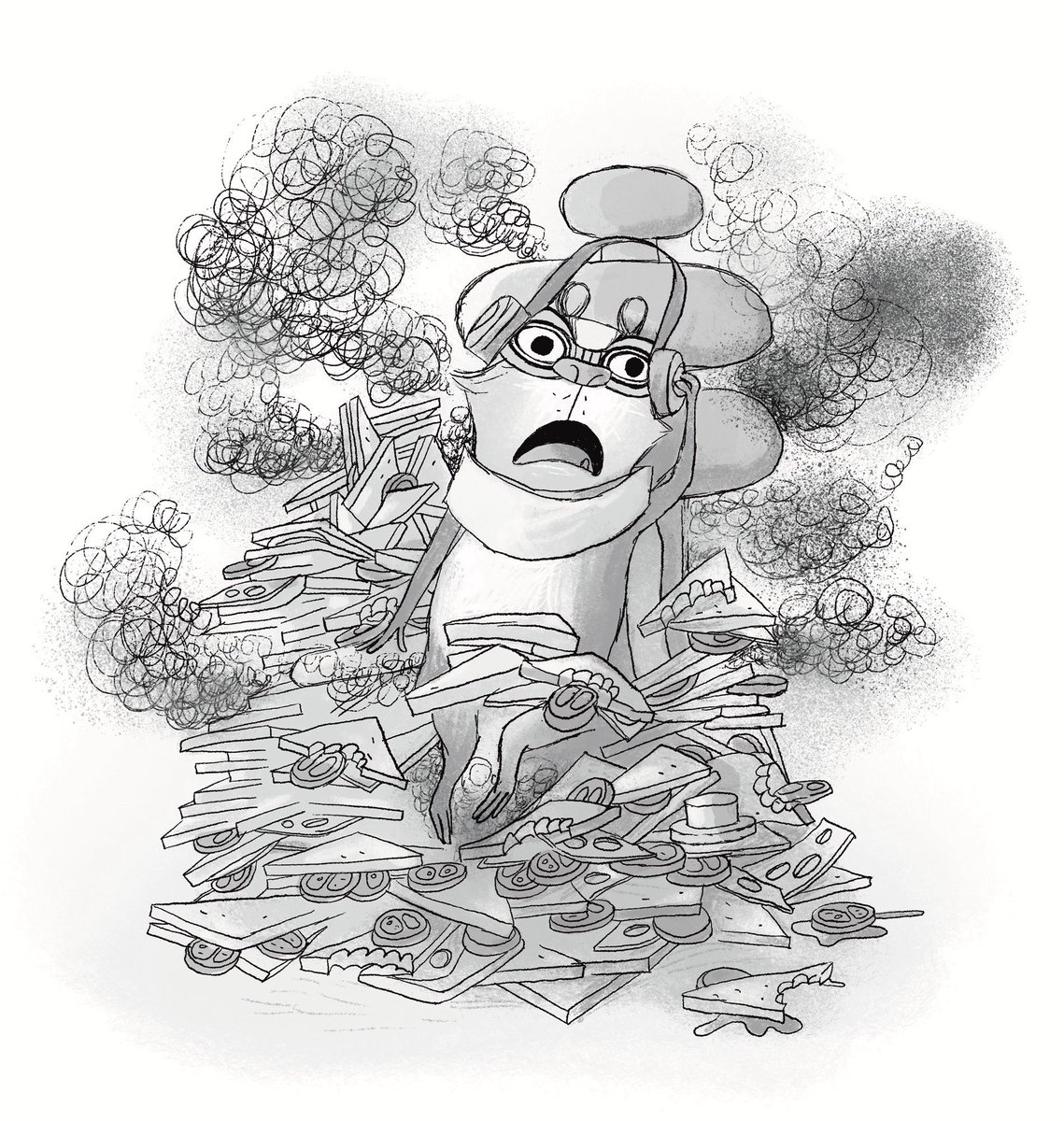 NiciGregory's tweet photo. Lulu Whifferton-Rear faces peril in @Susannah_Lloyd ‘s funny adventure ‘Badgers are GO!’ 

#middlegradebooks #davidficklingbooks https://t.co/XqO2gGK8bE
